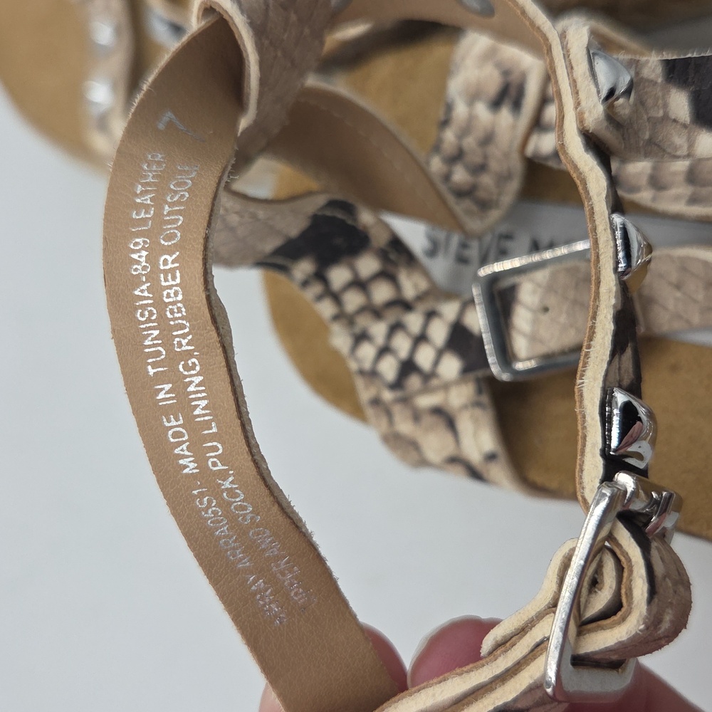 Steve Madden Array Studded Gladiator Sandals - image 7